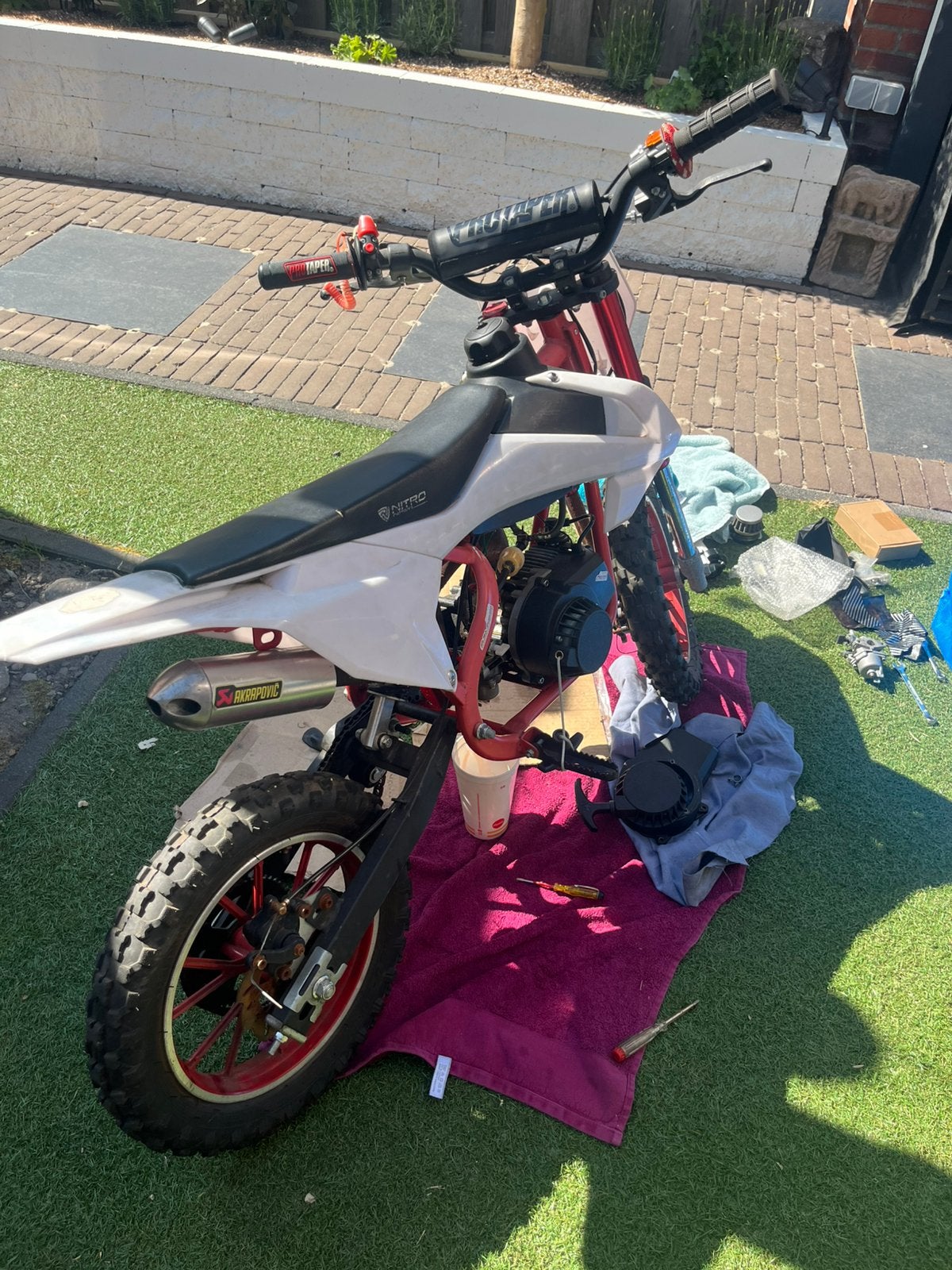 Minibike 49CC, Ophalen, Gebruikt, Overige typen, 49 cc