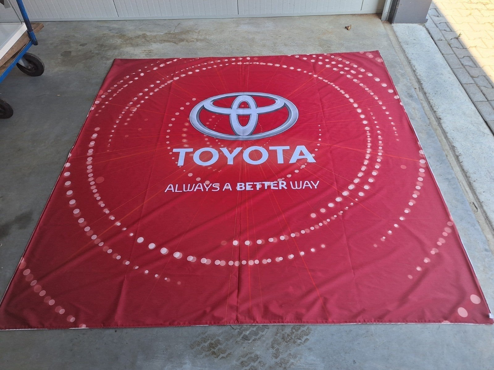 Toyota Banner - 2.20x2.20m, Ophalen of Verzenden