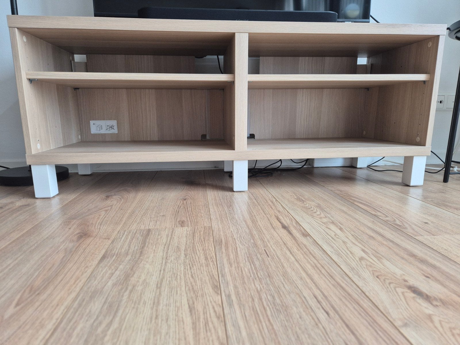 IKEA BESTÅ TV-meubel/kast - Zo goed als nieuw, Ophalen, 100 tot 150 cm, Zo goed als nieuw, Minder dan 100 cm