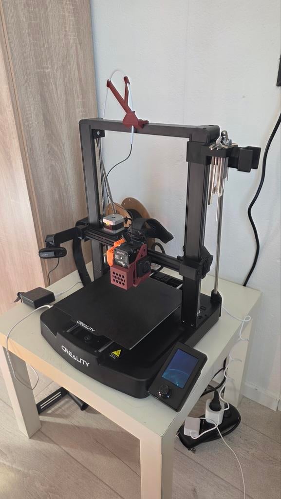 Ender 3 v3 se keramisch hotend, Computers en Software, 3D Printers, Ophalen, Ingebouwde Wi-Fi, Zo goed als nieuw, Creality