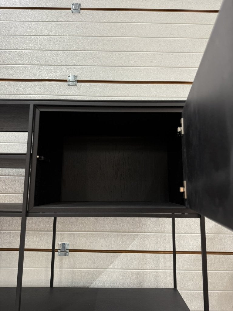Showmodel Beek Cubix Vakkenkast Design kast 180x220H, 200 cm of meer, 150 tot 200 cm, Eikenhout, Nieuw