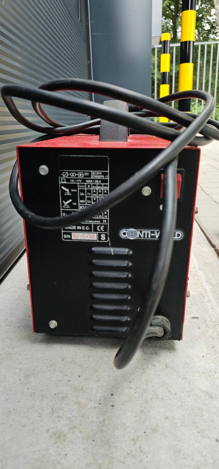 Lincoln Electric Lasapparaat 160 A Contiweld, Ophalen of Verzenden, Zo goed als nieuw, 150 tot 250 ampère, Elektroden