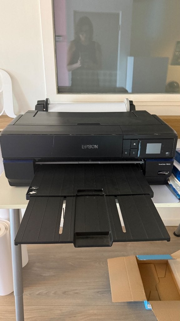 Epson Surecolor P800 A2 17 inch fotoprinter grootformaat, Ophalen, Gebruikt, Fotoprinter, Epson