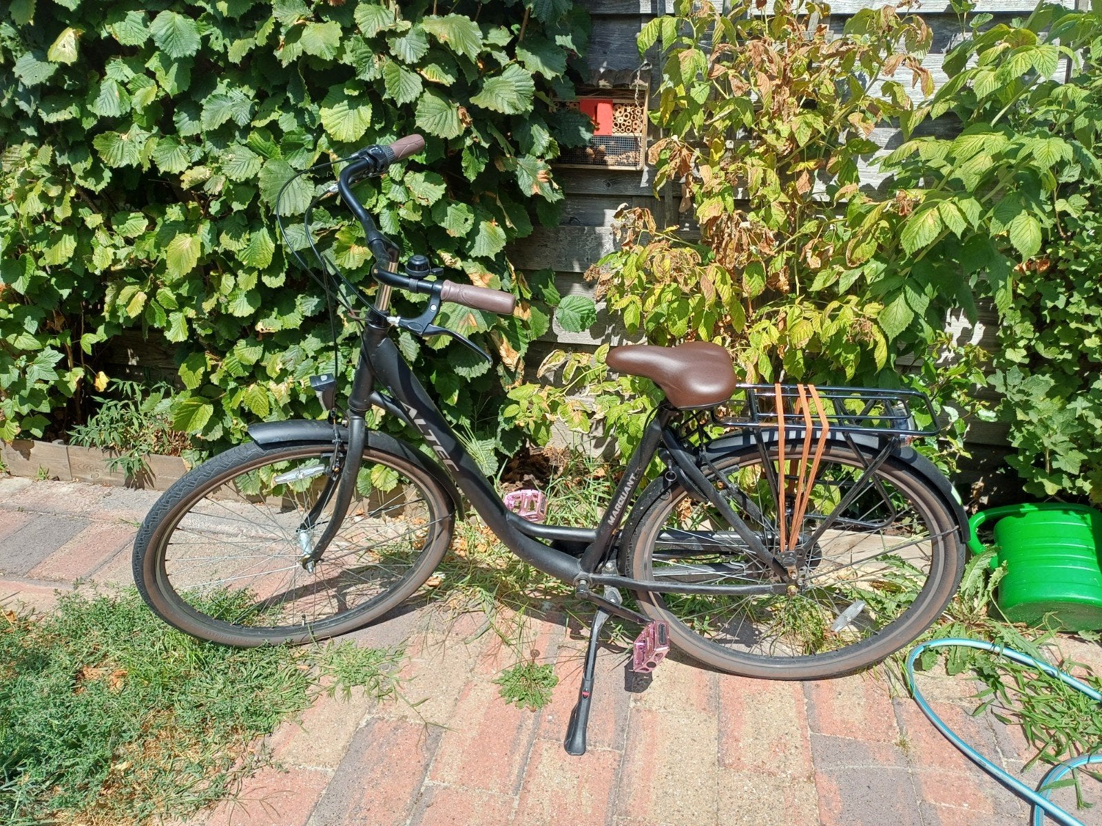 Altec Marquant Damesfiets - Zwart, Lage instap, Fietsen en Brommers, Gebruikt, Velgrem, Versnellingen, 50 tot 53 cm
