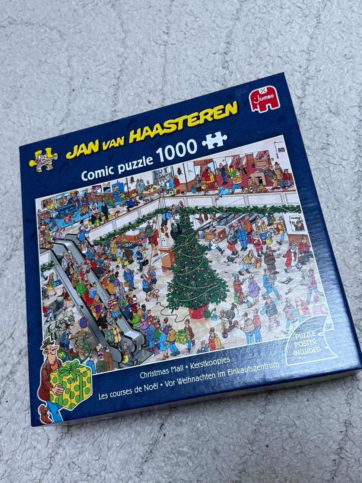 Jan van Haasteren Puzzel 1000 Stukjes, Ophalen of Verzenden, 500 t/m 1500 stukjes, Zo goed als nieuw, Legpuzzel
