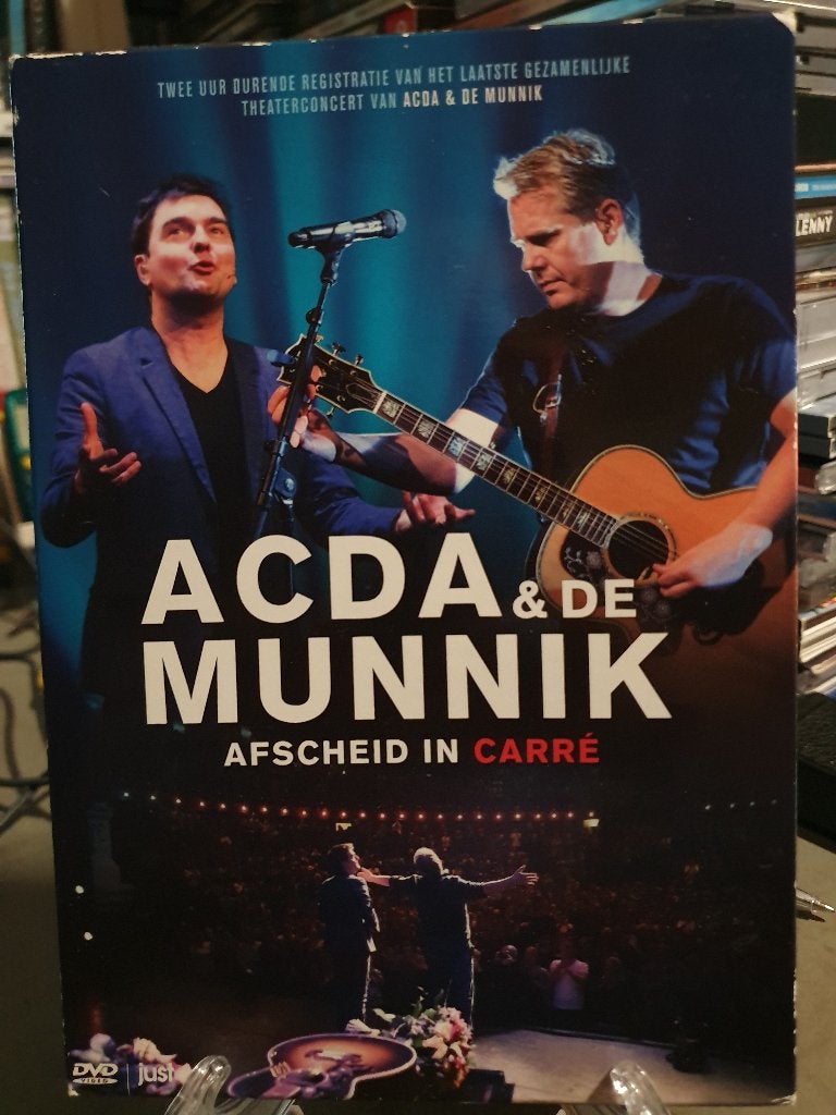 Acda & de Munnik - Afscheid in Carre - DVD, Alle leeftijden, Ophalen, Zo goed als nieuw