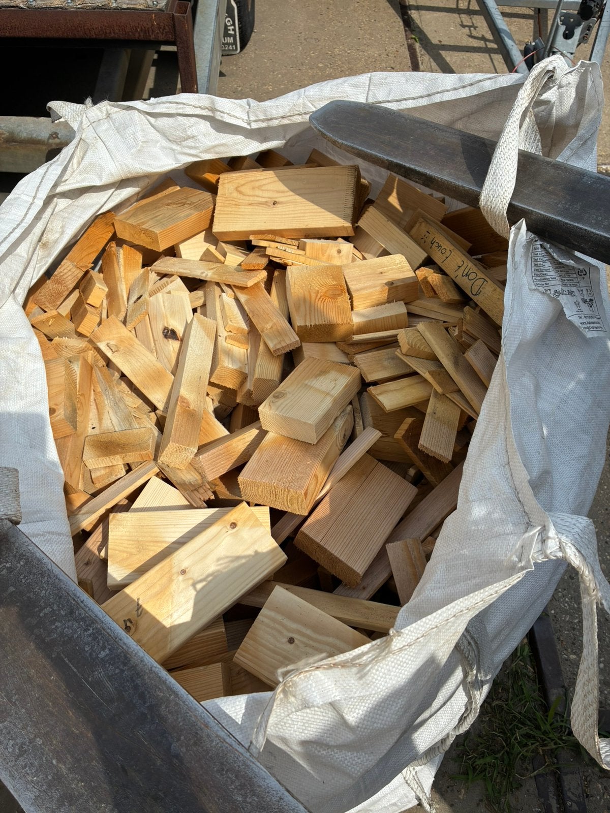 Vuren brandhout €50 kuub/bigbag, Minder dan 3 m³, Ophalen, Overige houtsoorten, Blokken