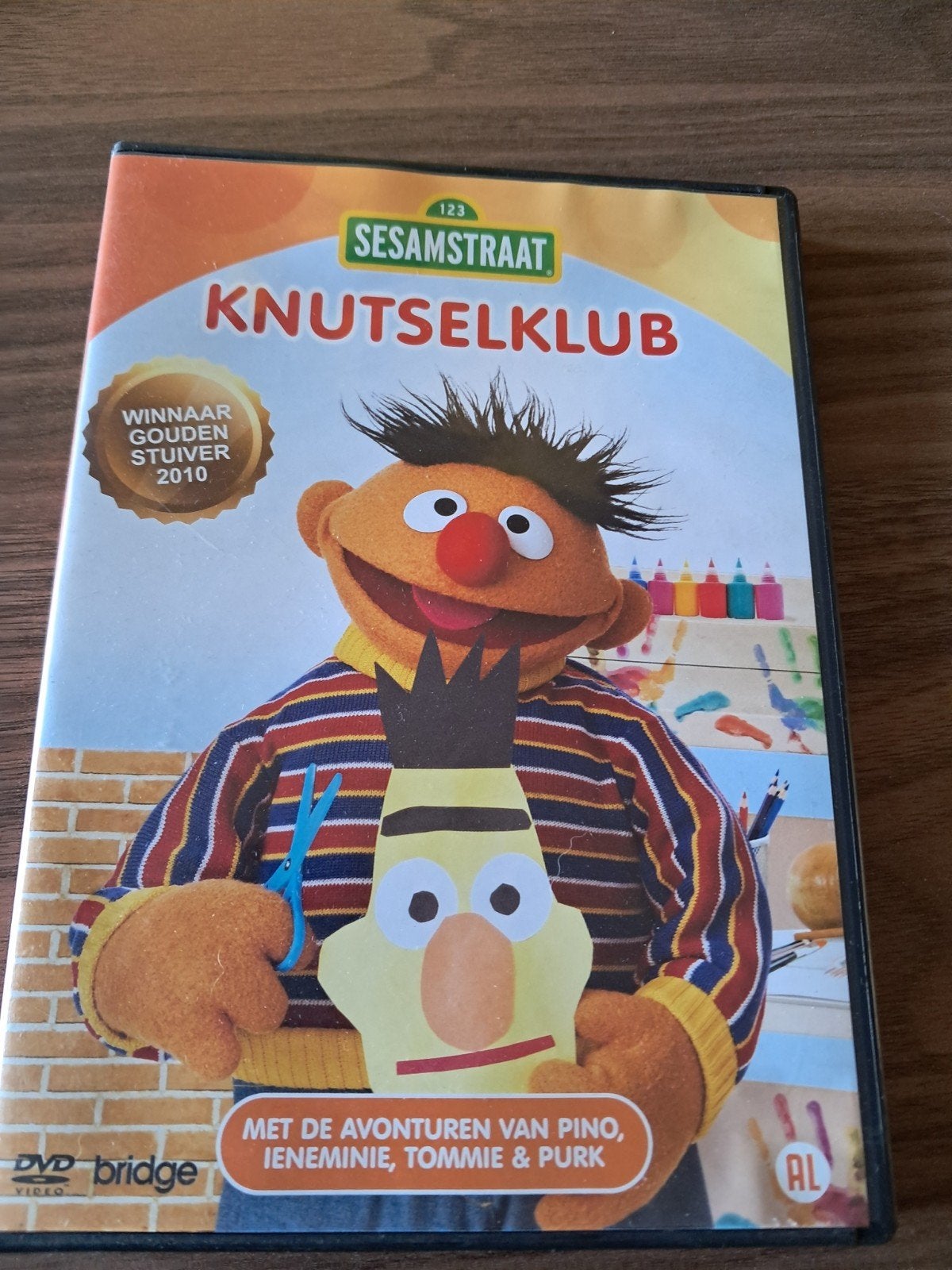 Sesamstraat Knutselklub DVD - Winnaar Gouden Stuiver 2010, Gebruikt, Alle leeftijden, Educatief, Film