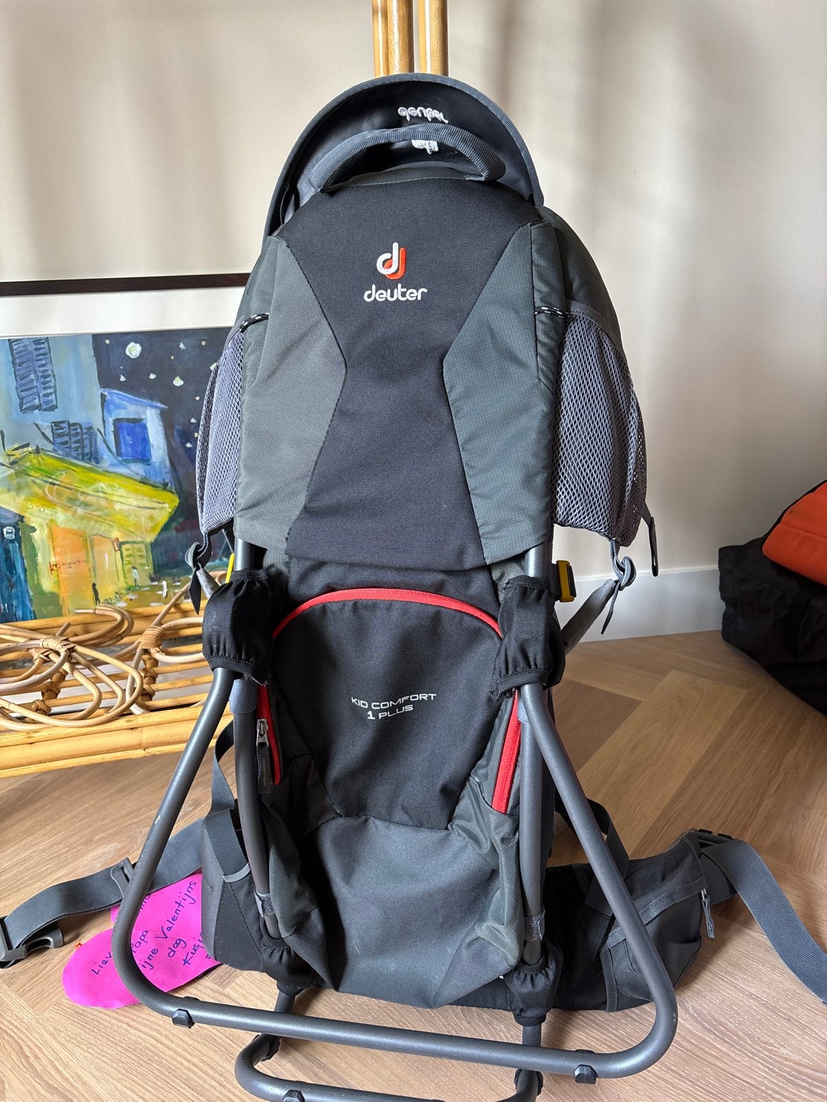 Deuter Kid Comfort 1 Plus rugzak - Zo goed als nieuw, Kinderen en Baby's, Babydragers en Draagdoeken, Zo goed als nieuw, Rug, Draagzak