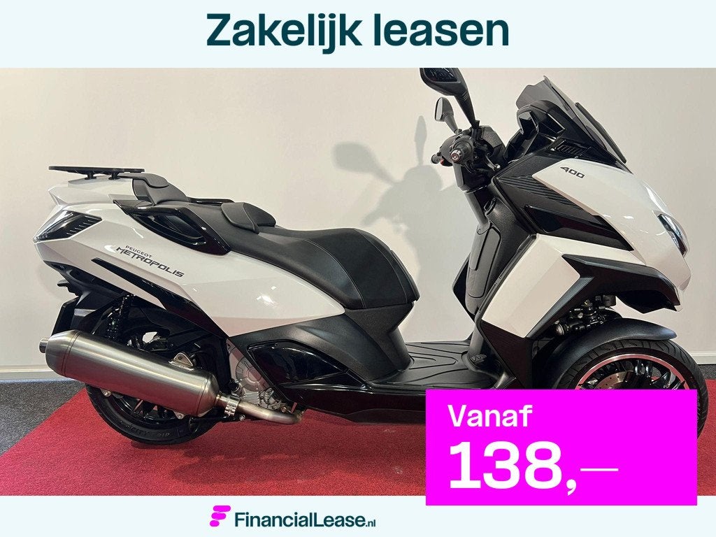 Peugeot Metropolis 400 Allure ABS, Motoren, Scooter, Bedrijf, 399 cc, Traction Control