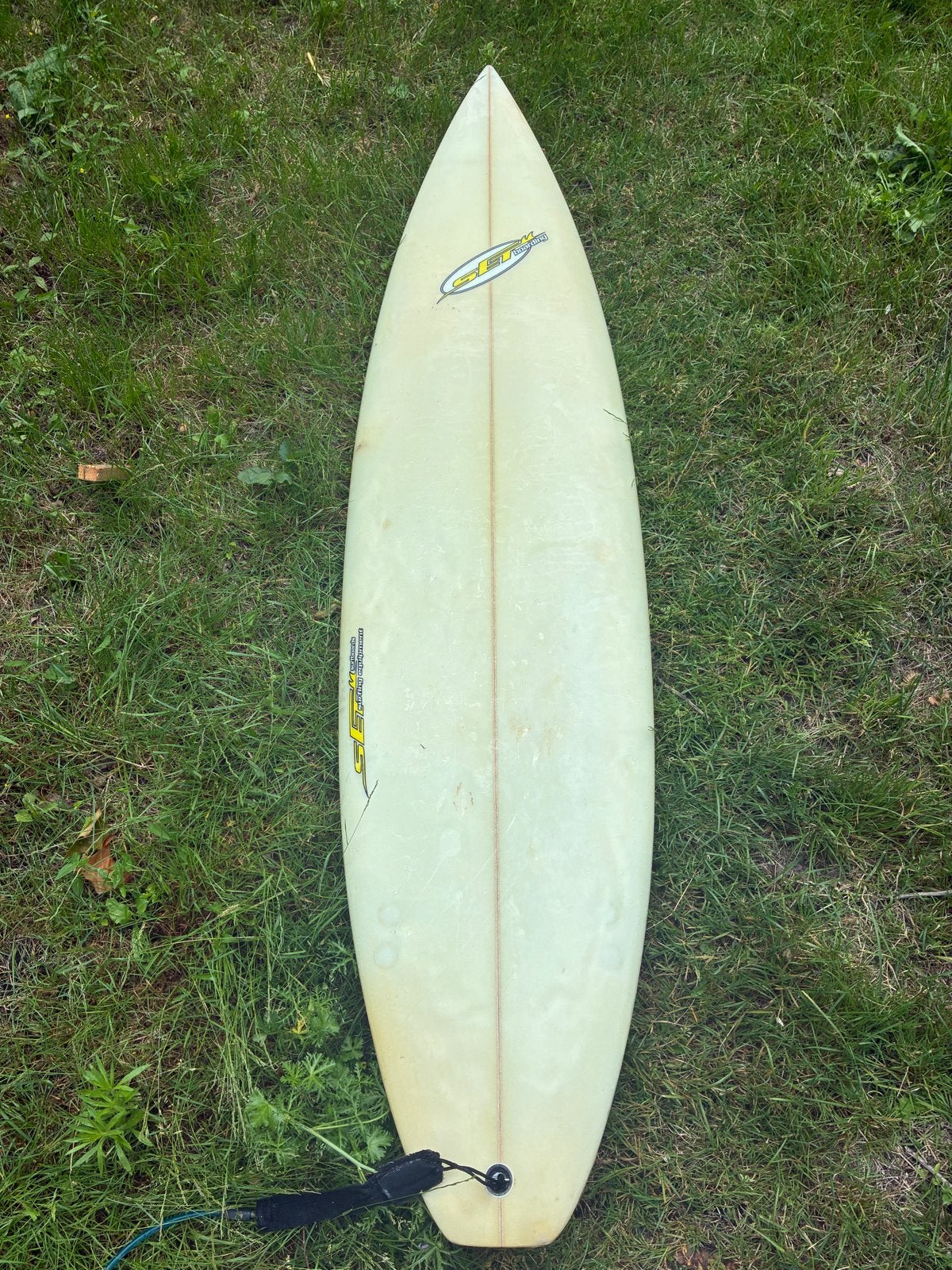 Golfsurfboard - surfboard, Watersport en Boten, Golfsurfen, Ophalen, Gebruikt, Shortboard, Met koord
