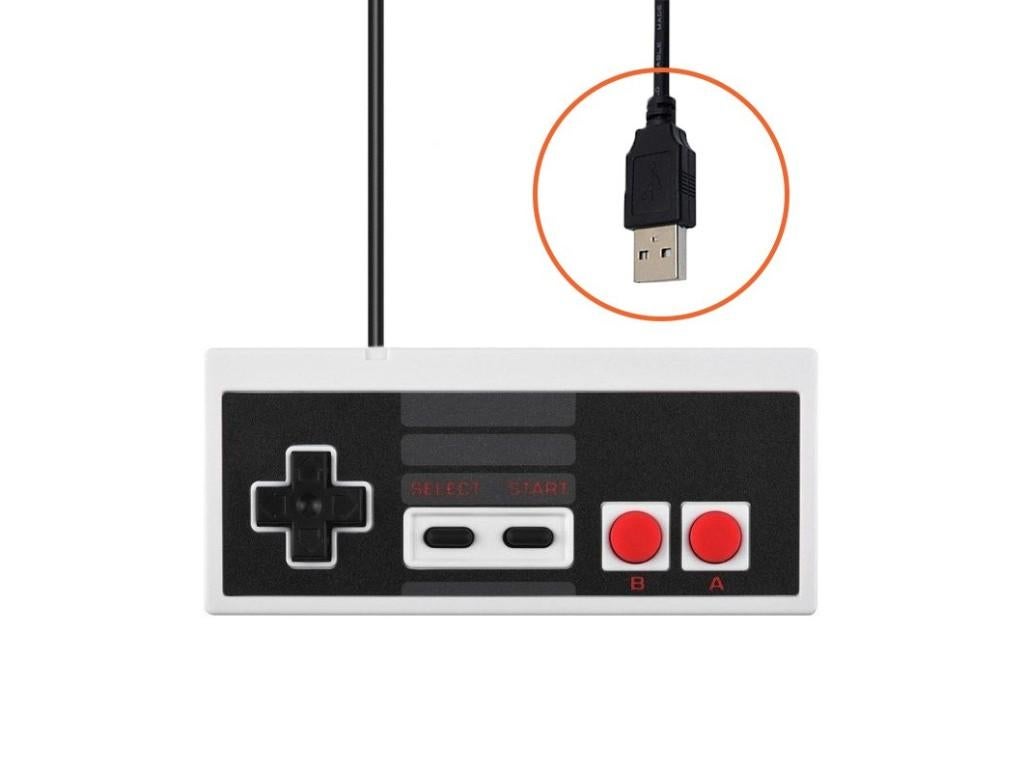 Nieuwe USB Nintendo NES Controller, Spelcomputers en Games, Spelcomputers | Nintendo NES, Ophalen of Verzenden, Nieuw, Met 1 controller