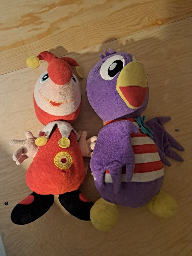 Jokie en Jet knuffels efteling, Ophalen, Gebruikt, Beeldje of Poppetje