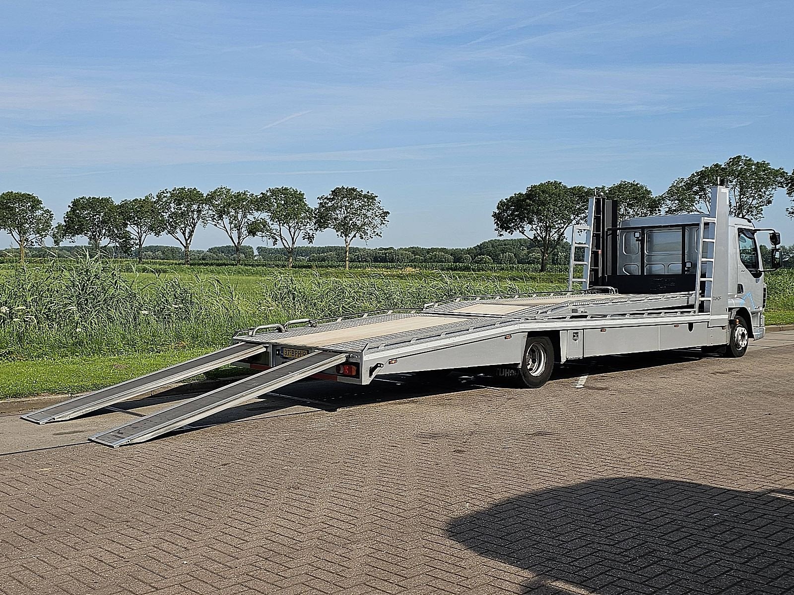 DAF LF 210 11.9t tijhof 3 cars, Automaat, Euro 6, Origineel Nederlands, Bedrijf
