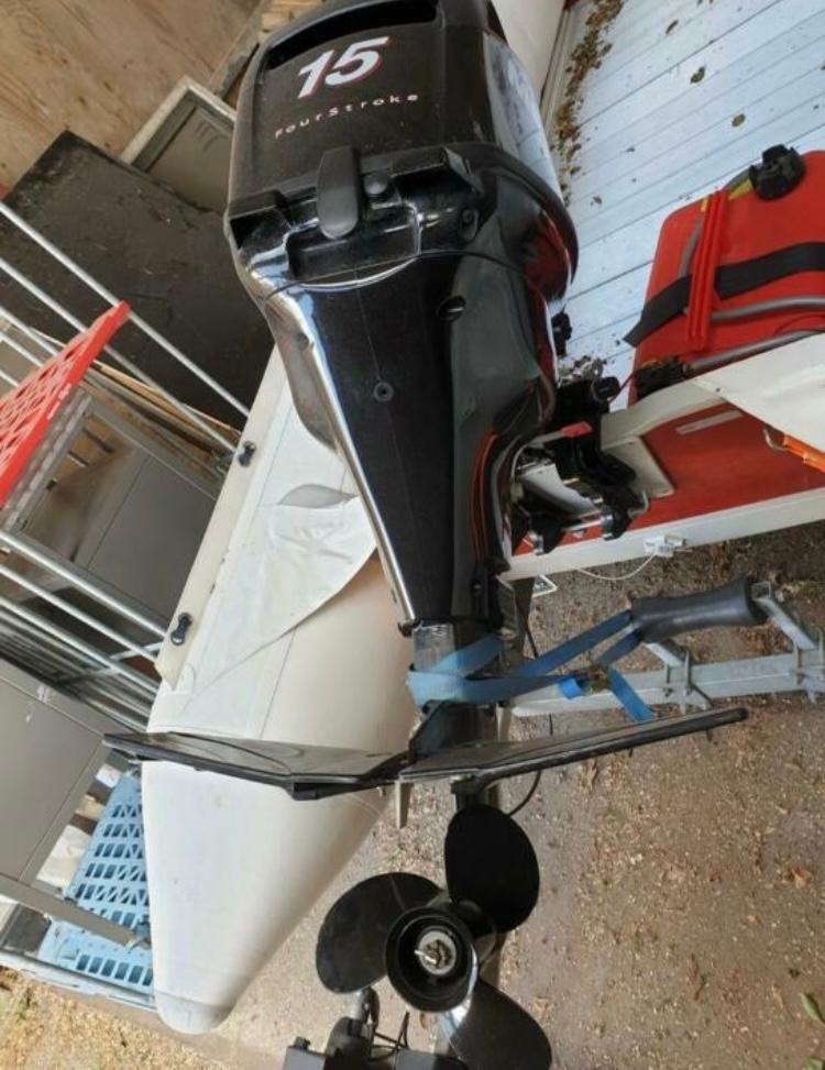 Mercury 15PK 4-takt kortstaart, Watersport en Boten, Buiten- en Binnenboordmotoren, Ophalen, 10 tot 30 pk, Gebruikt, Viertaktmotor