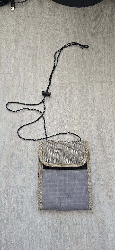 Mango RFID Nektasje Reisportemonnee Beige, Ophalen, Nieuw, Beige