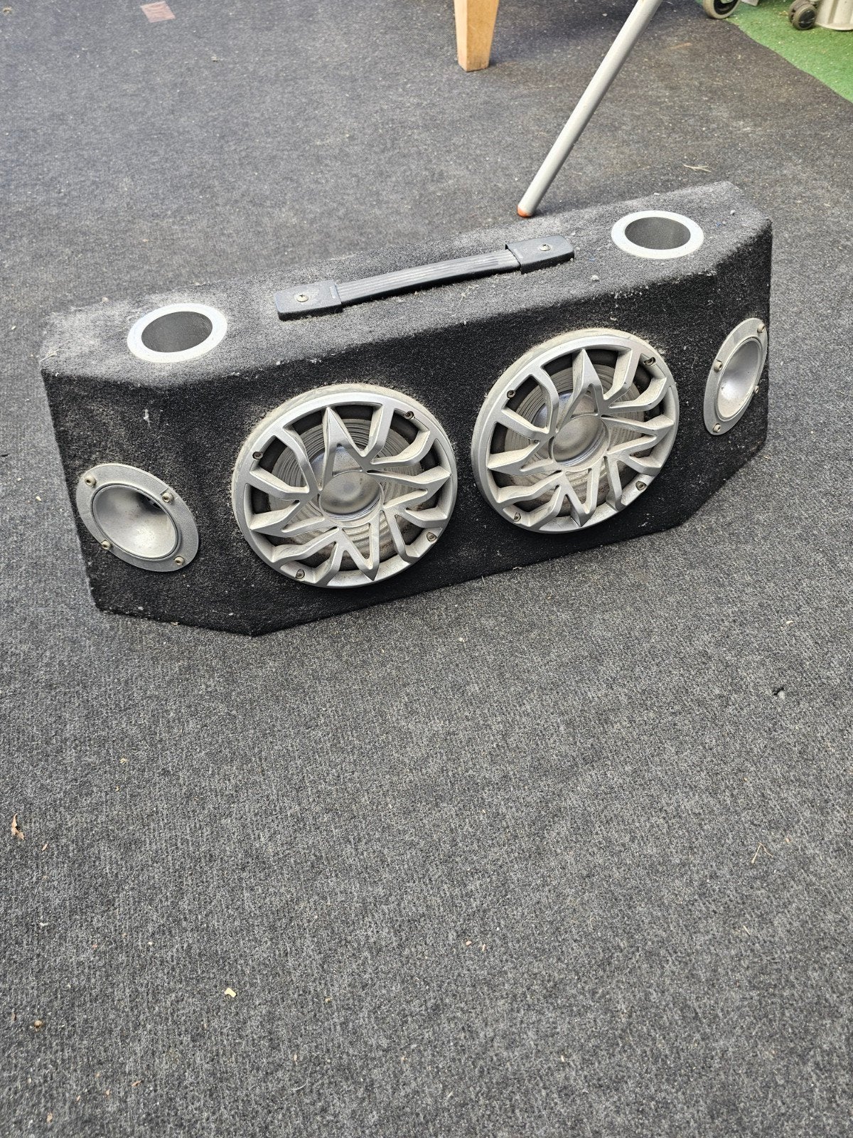 Auto Subwoofer met Speakers, Ophalen, Gebruikt