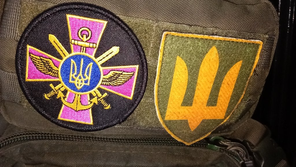 Originele Oekraïense leger patches, Ophalen of Verzenden, Landmacht, Overige gebieden, Embleem of Badge