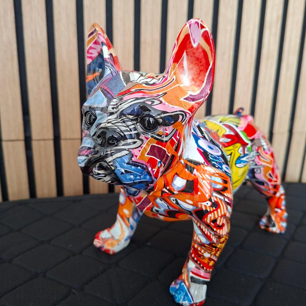 Franse bulldog 26 cm, Ophalen, Nieuw, Dier