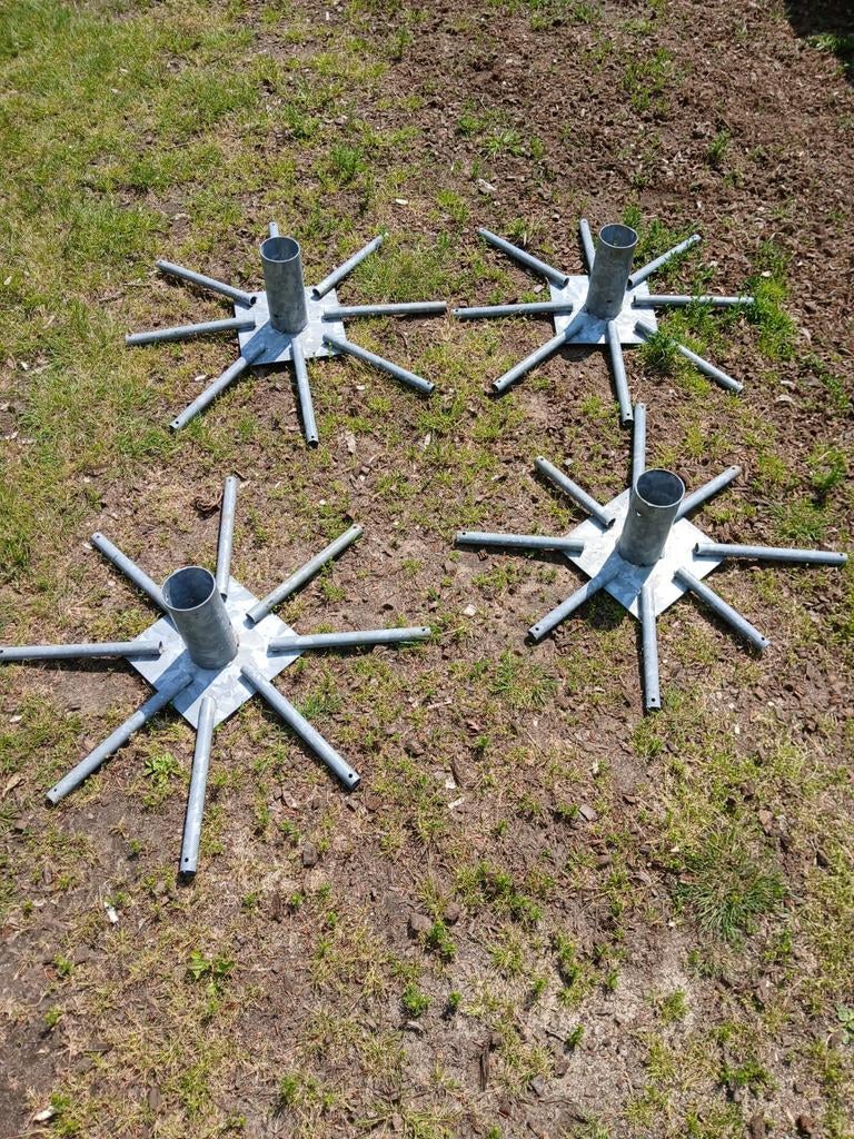 Dakplataan geleiding - Set van 4, Tuin en Terras, Ophalen, Bloeit niet, Volle zon, Overige soorten