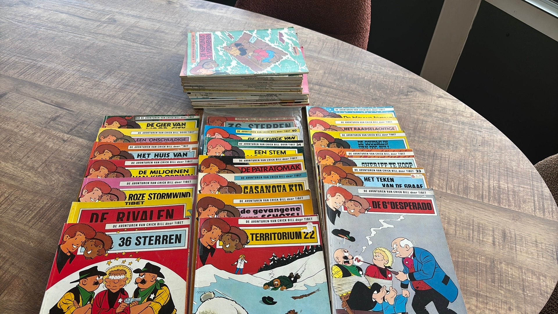 40 stripboeken van chick bill door tibet, Boeken, Meerdere stripboeken, Ophalen of Verzenden, Zo goed als nieuw