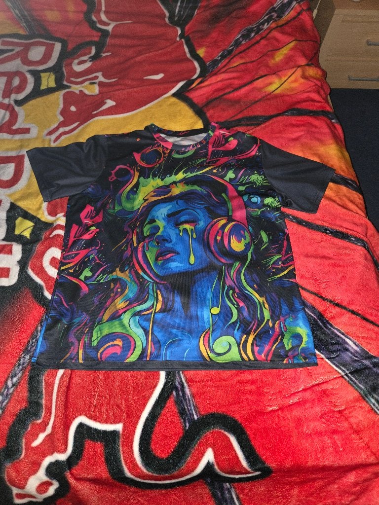 Gekleurd shirt xxl, Ophalen of Verzenden, Gedragen, Overige maten