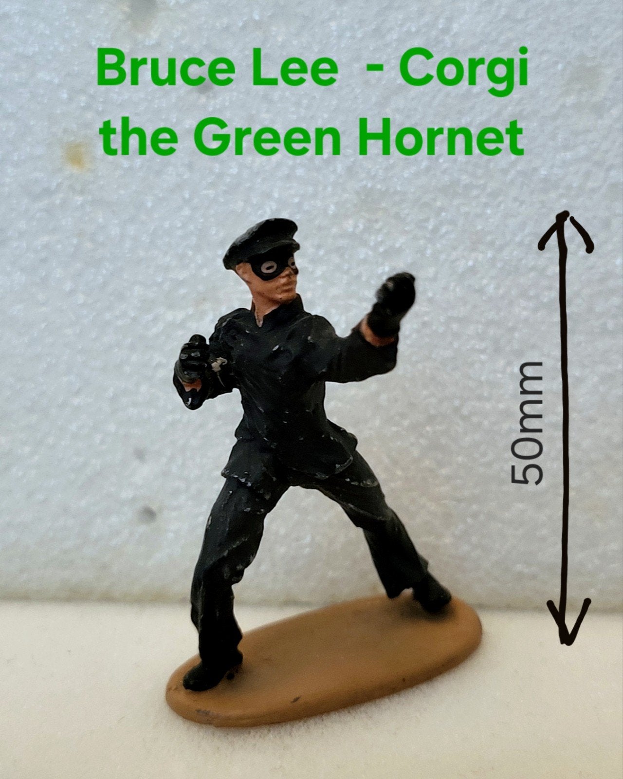 Bruce Lee - Corgi The Green Hornet Kato metaal figuur los, Ophalen of Verzenden, Gebruikt, Actiefiguur of Pop