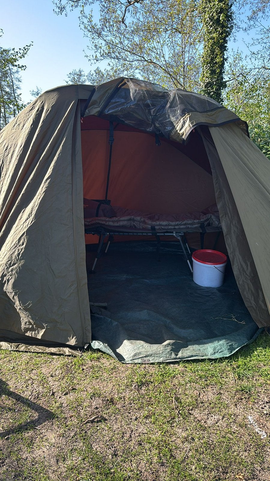 Jrc contact 2 mans bivvy, Ophalen, Zo goed als nieuw, Overige typen