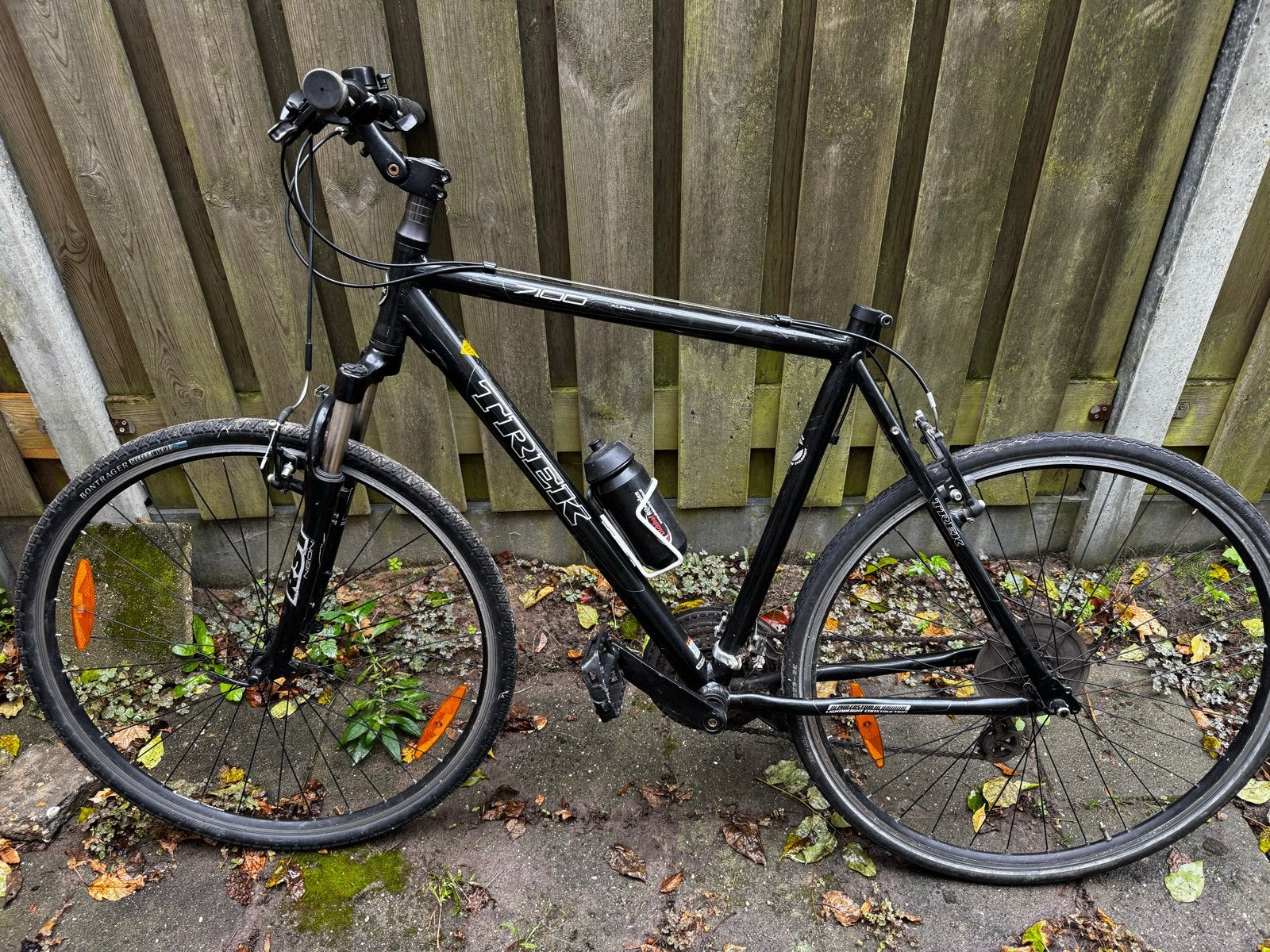 Trek 7100 Hybride Fiets - Zwart, Gebruikt, Gebruikt, Velgrem, Versnellingen, 53 tot 57 cm