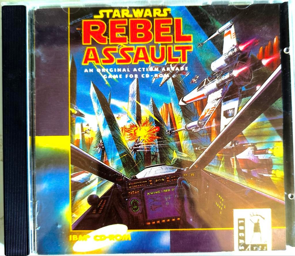 Star Wars Rebel Assault DOS Game met Boekje, Spelcomputers en Games, Games | Pc, Gebruikt, Shooter, 1 speler, Ophalen of Verzenden