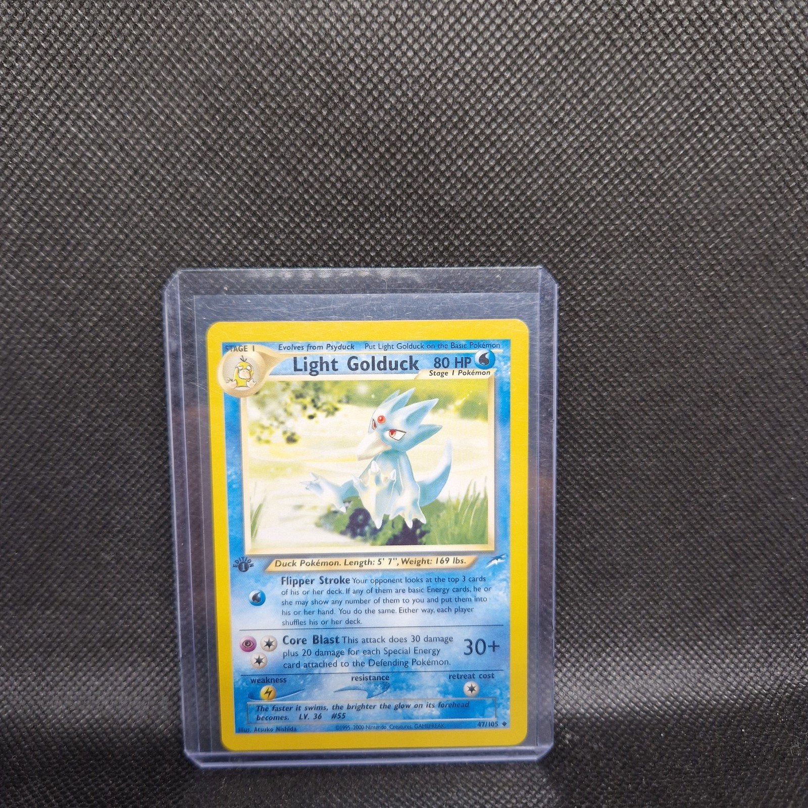 Light Golduck 1st Edition Neo Destiny, Ophalen of Verzenden, Zo goed als nieuw
