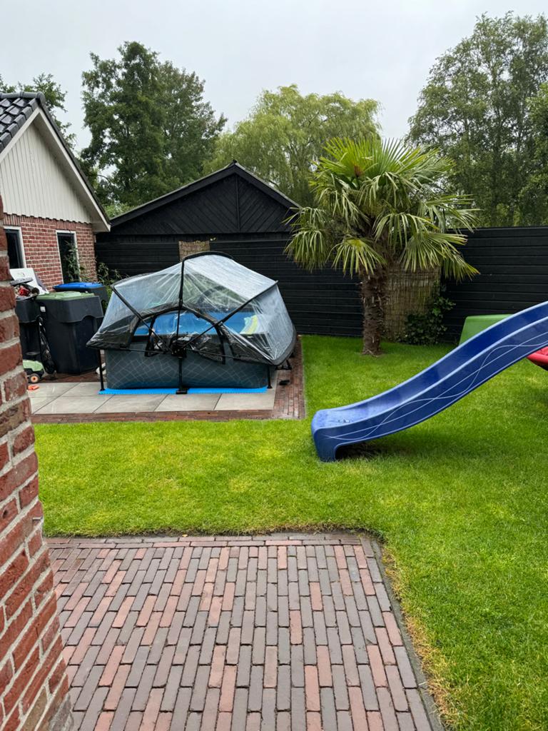 Zwembad Exit 300x200x65 met overkapping, Tuin en Terras, Zwembaden, Ophalen, Gebruikt, Opzetzwembad, 200 tot 400 cm