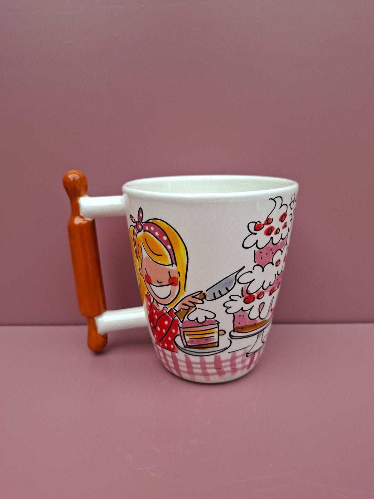 Blond Amsterdam mok, Zo goed als nieuw, Aardewerk, Blond Amsterdam, Mok