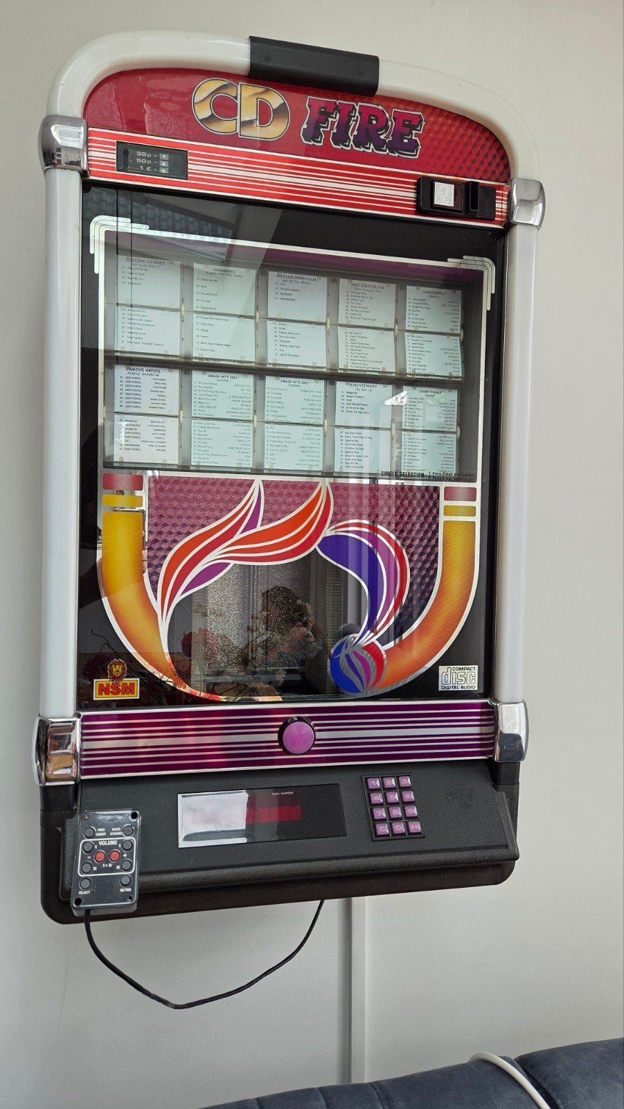 Nsm 100 cd wall Jukebox, Verzamelen, Automaten | Jukeboxen, Gildenplein12, Gebruikt, Info@rutte2wielers.nl, 1970 tot heden