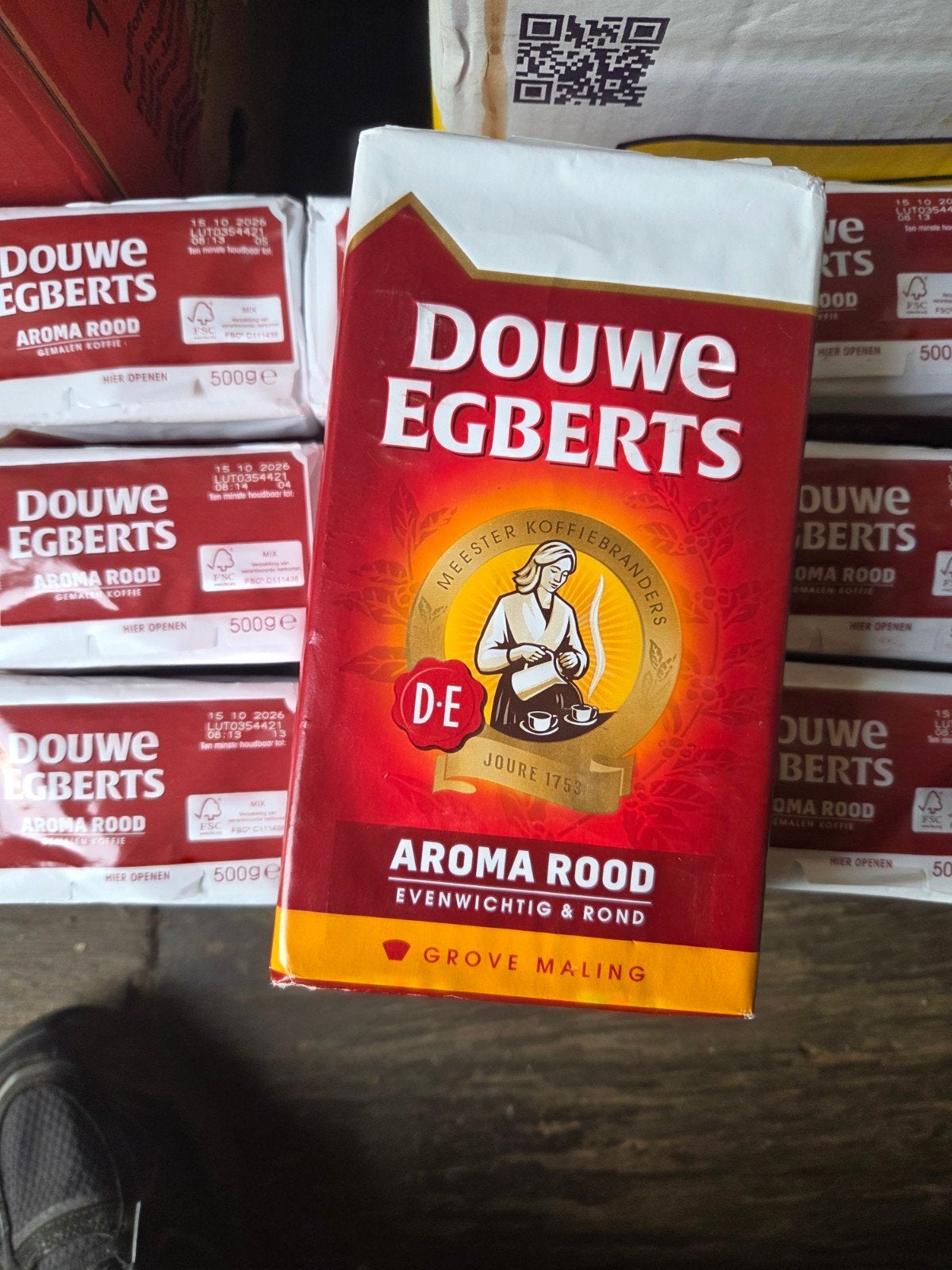 10 pakken grove maling douwe egberts, Ophalen of Verzenden