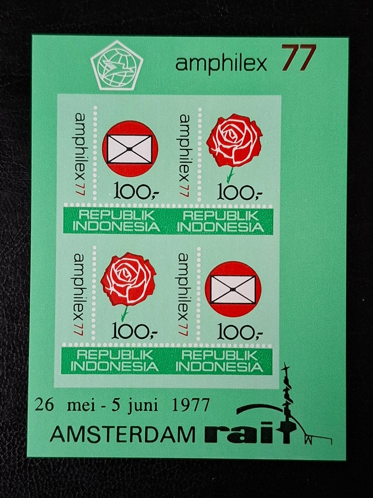 Indonesië 1977 Amphilex'77, Ophalen of Verzenden, Zuidoost-Azië