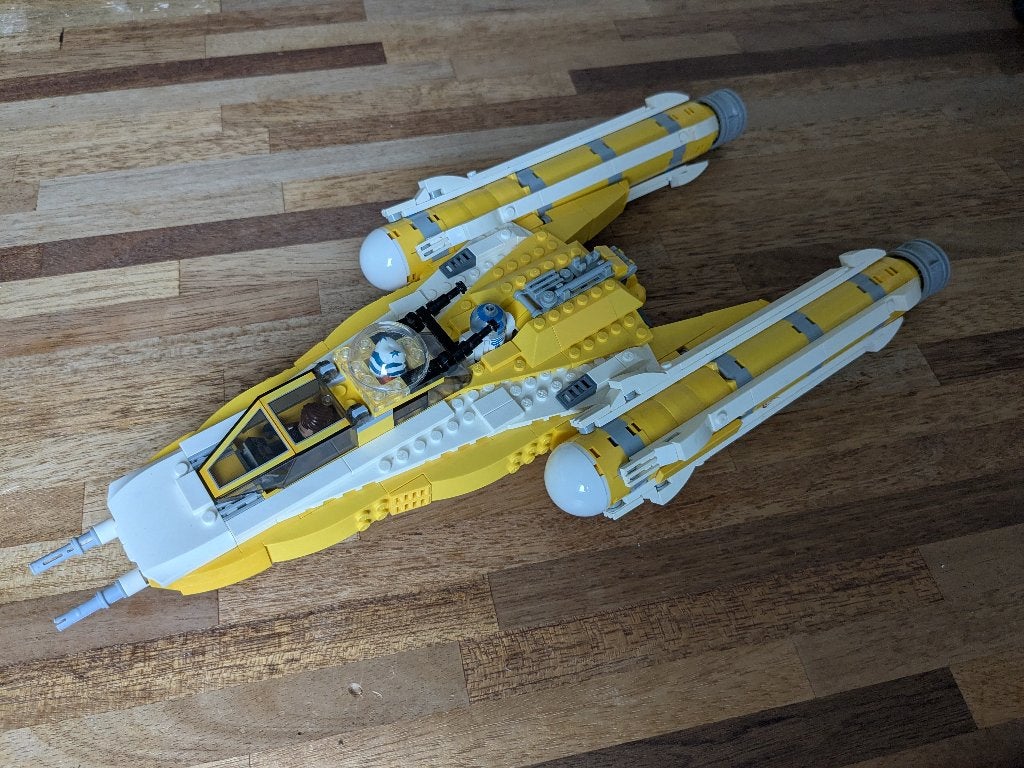 Lego Anakin's Y-wing starfighter (8037), Star Wars, Lego, Ophalen of Verzenden, Zo goed als nieuw