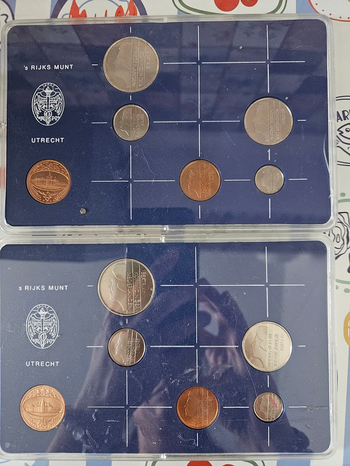 Muntset Nederland 1983 en 1984 - 's Rijks Munt Utrecht, Ophalen of Verzenden, Koningin Beatrix