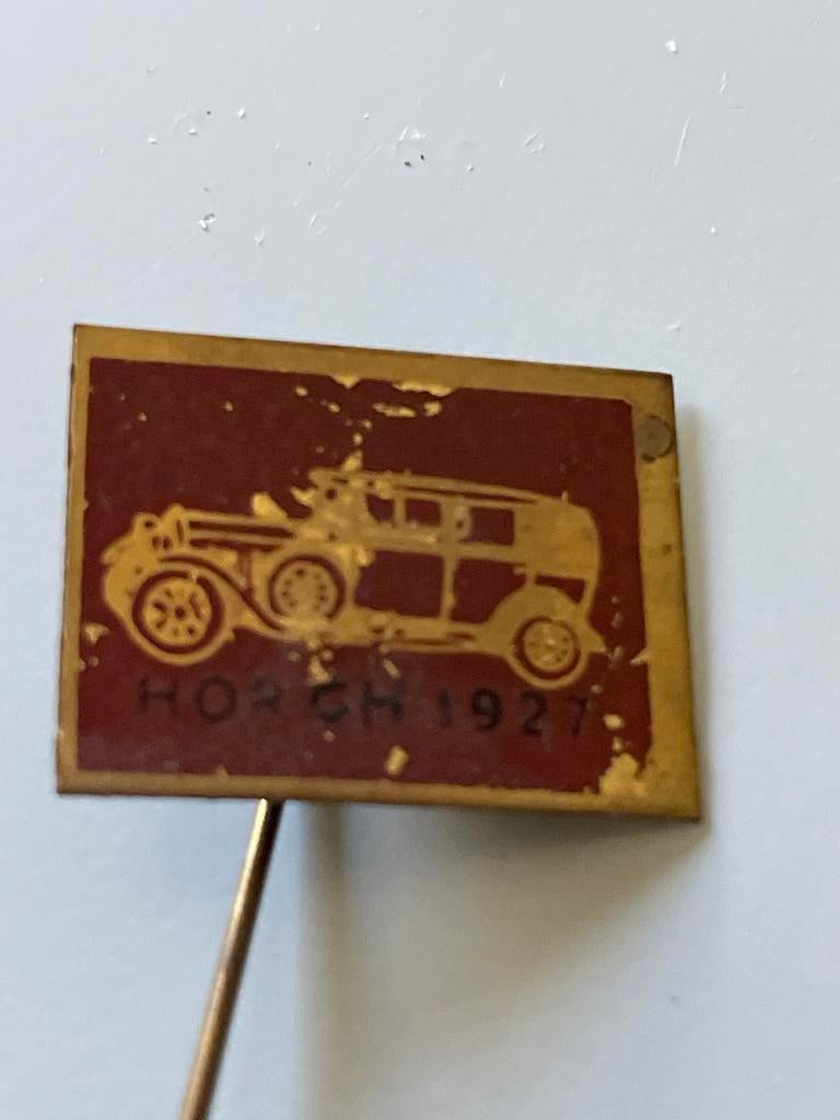 Vintage Horch 1927 Auto Pin - Klassieke Auto Speld, Ophalen of Verzenden, Gebruikt, Auto's