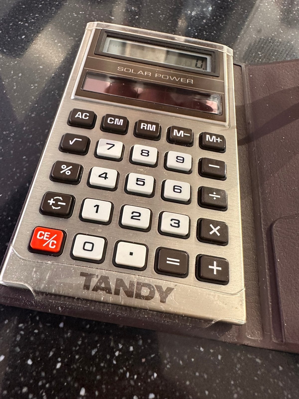 Tandy rekenmachine, Ophalen, Zo goed als nieuw