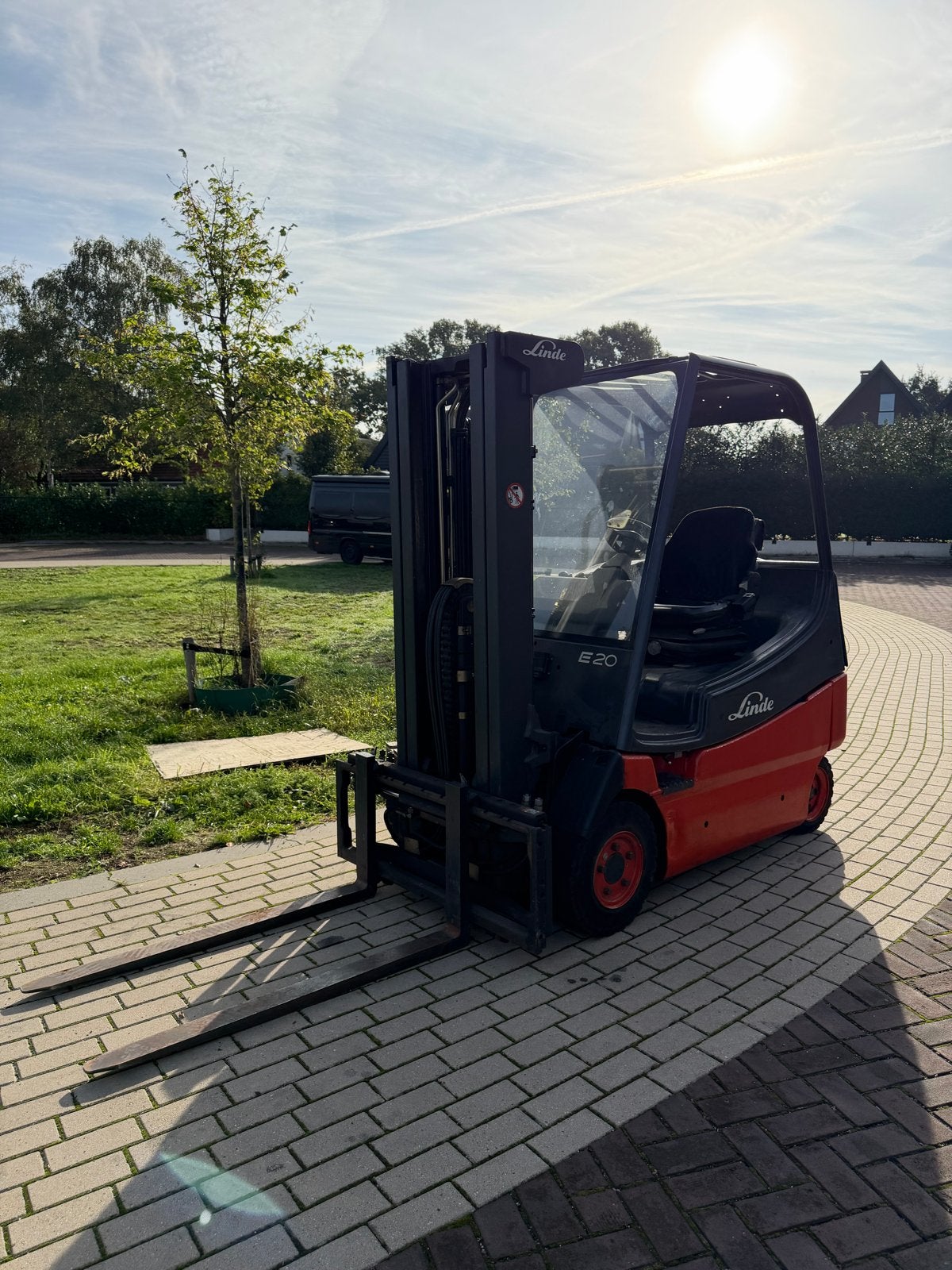Linde E20-02 Elektrische Heftruck - 2000 kg hefcapaciteit, 1000 tot 2000 kg, Ophalen of Verzenden, Elektrisch, Heftruck