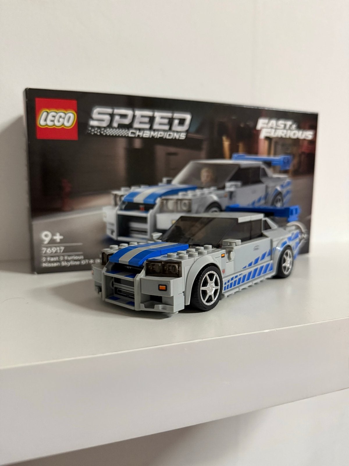 LEGO Speed Champions 76917 Nissan Skyline GT-R (R34), Ophalen of Verzenden, Zo goed als nieuw