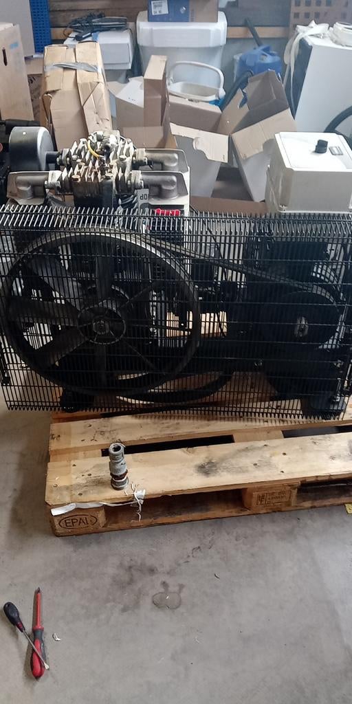 Compressor los zonder tank - zie foto's, Ophalen, Gebruikt, 10 bar of meer, 400 tot 800 liter/min