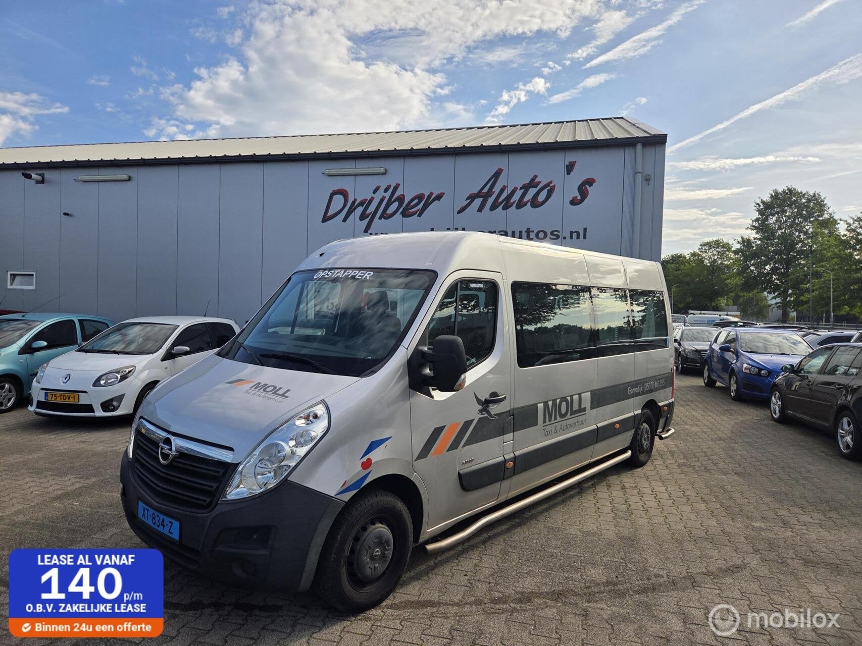 Opel Movano Combi 2.3 CDTI BiTurbo L3H2, Auto's, 145 pk, 15 km/l, Gebruikt, Euro 6