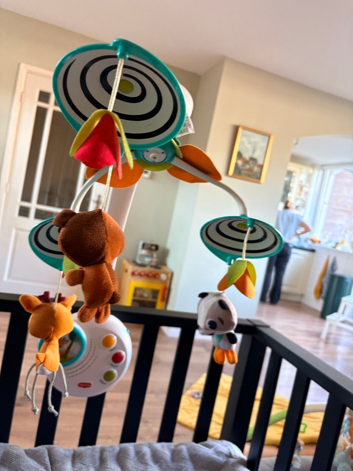 Tiny Love Muziekmobiel met Licht en Geluid, Kinderen en Baby's, Ophalen, Zo goed als nieuw, Mobiel, Met licht