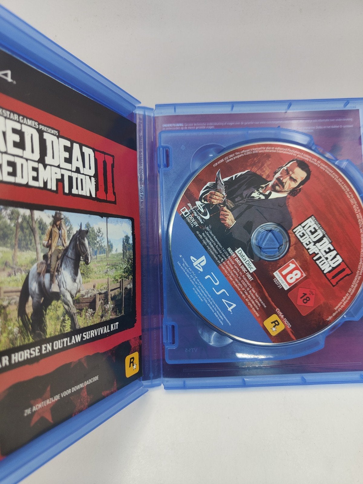 Red Dead Redemption 2 PS4, Spelcomputers en Games, Games | Sony PlayStation 4, Avontuur en Actie, Online, Vanaf 18 jaar, Info@rockstargames.com