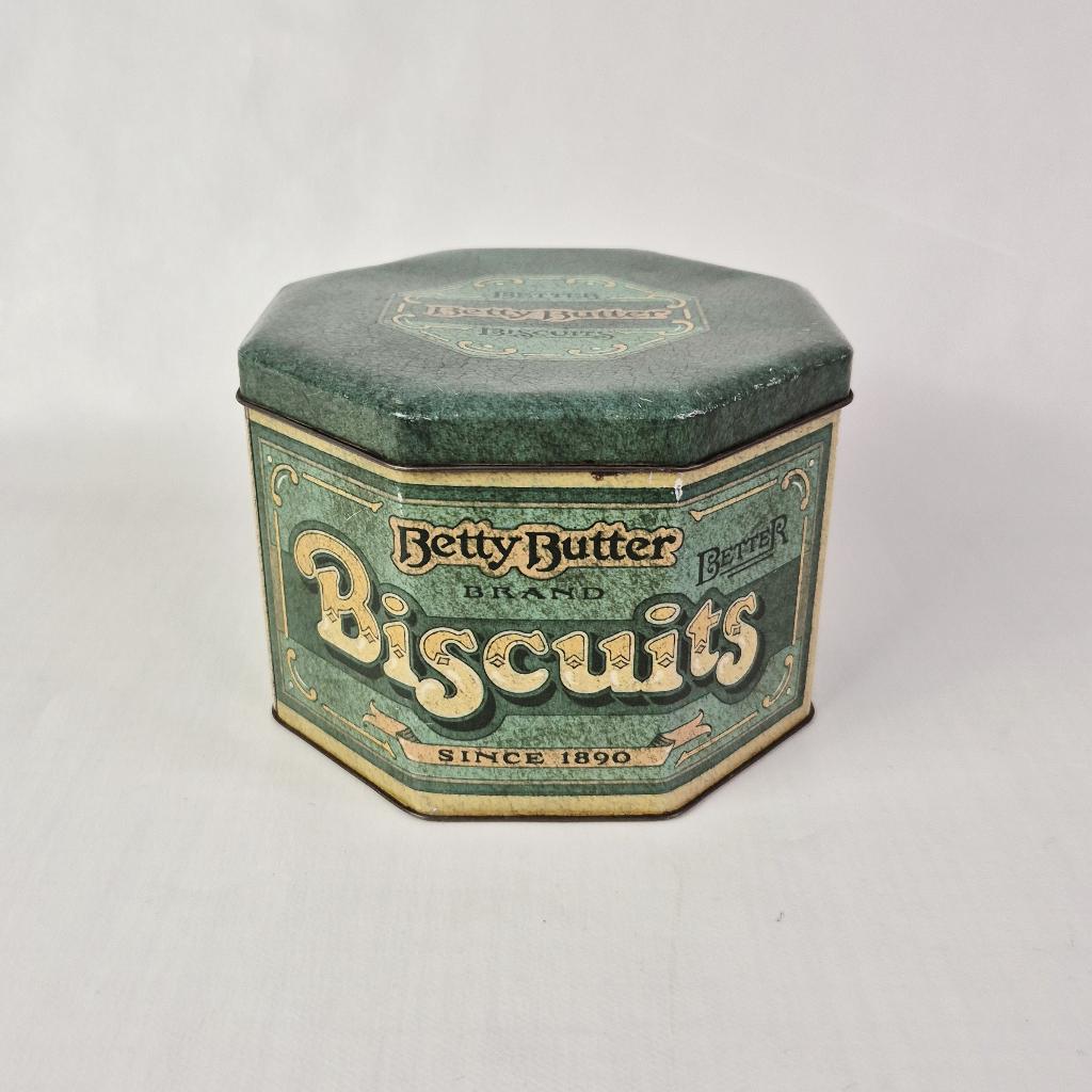 Vintage Betty Butter Koektrommel, Verzenden, Gebruikt, Koek(jes)