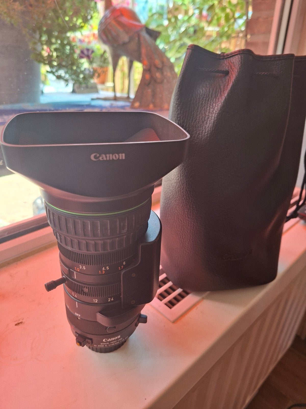 Canon J15ax9.8B4 IRS SX12 HD Video Lens teab, Audio, Tv en Foto, Fotografie | Lenzen en Objectieven, Ophalen, Beschermhoes/tas