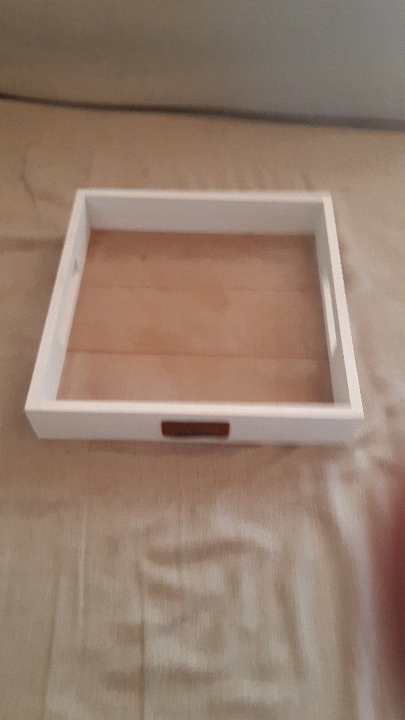 Dienblad, Huis en Inrichting, Woonaccessoires | Dienbladen, Ophalen of Verzenden, Rond, Hout