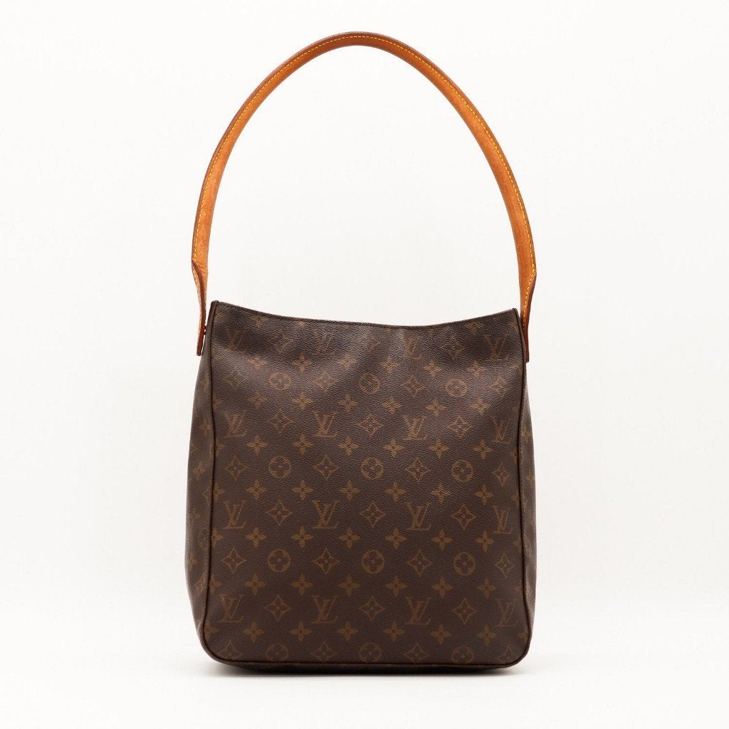 Louis Vuitton Looping handtas, Verzenden, Gebruikt, Bruin, Handtas